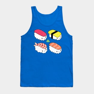 sushi poops wasabi 2 Tank Top